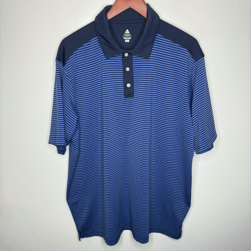 Bolle Golf Blue Polo Shirt Size‎ XL